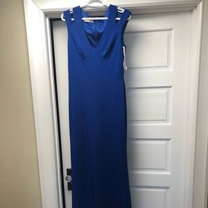 Royal blue dress